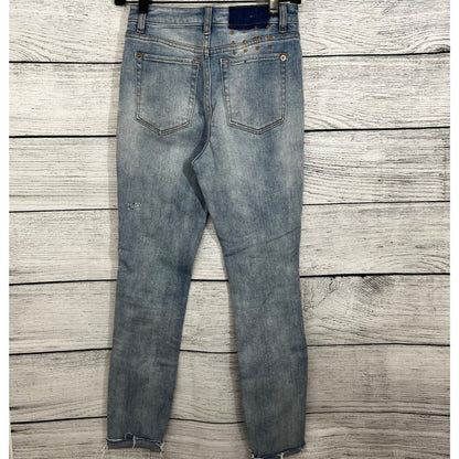 Ksubi Mid-Rise Ankle Skinny Jeans, Size 24