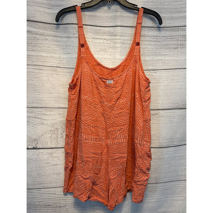 RVCA Standard Marina Romper Coverup Size M