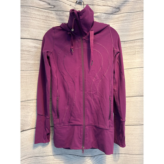 Lululemon Stride Jacket Dew Berry Size 6