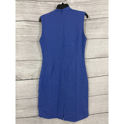 Reiss Cassia Periwinkle Blue Pencil Sheath Dress Size 10