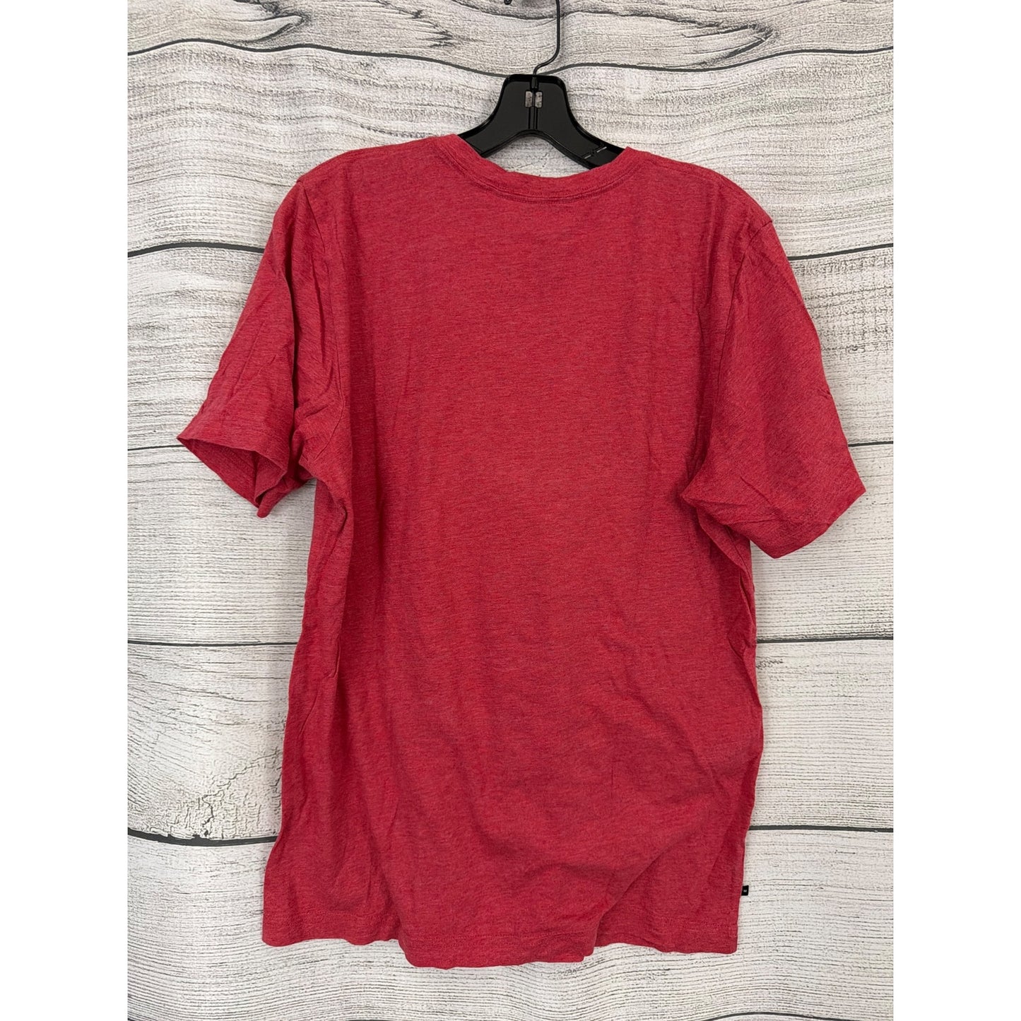 Mens Travis Mathew Red Heather V-Neck T-Shirt Size M