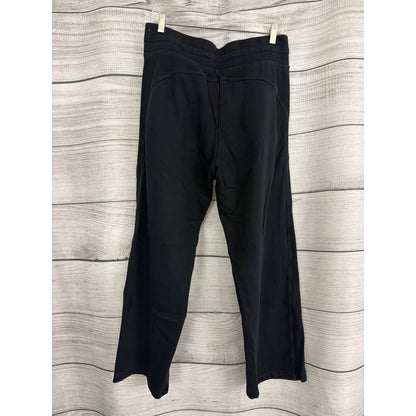 JoyLab Black Drawstring Wide-Leg Pants Size L