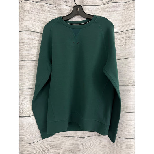 Mens Ten Thousand Green Recover Crewneck Sweatshirt Size L