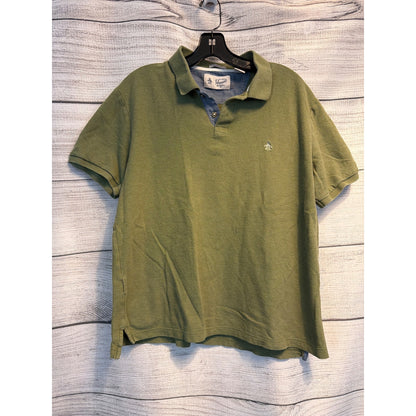 Original Penguin Mens Classic Fit Green Polo Shirt Size L
