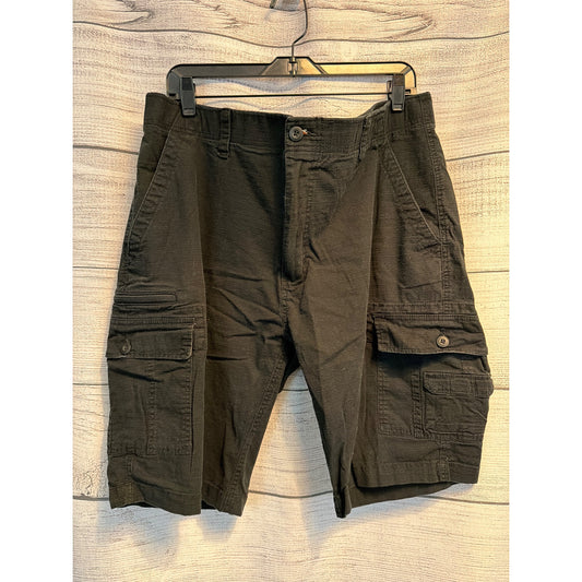 Wearfirst Mens Black Cargo Shorts Size 40