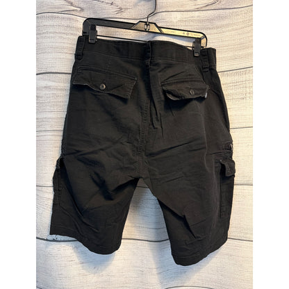 Wearfirst Mens Black Cargo Shorts Size 40