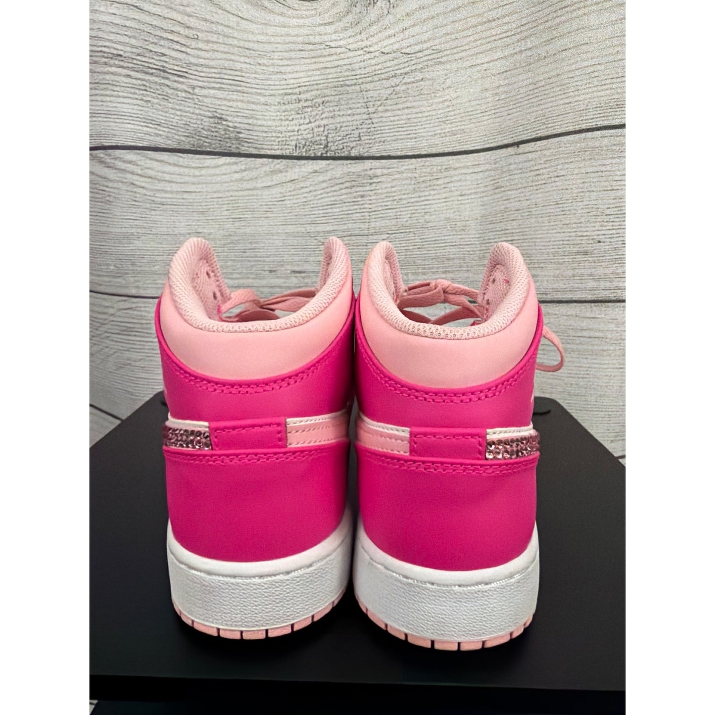 Custom Nike Air Jordan 1 Mid shoes Size 6.5