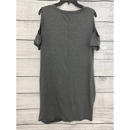 Open Shoulder Tshirt Dress