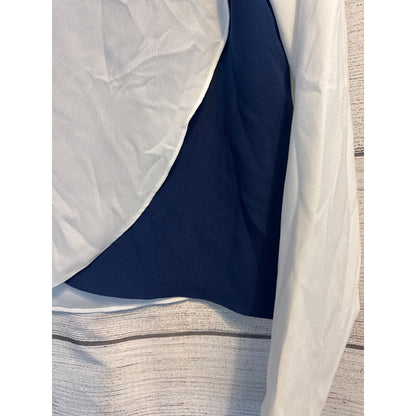 Rachel Zoe Asymmetrical Long Sleeve Blouse Size 2