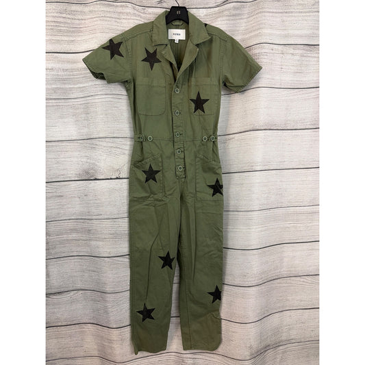 Pistola Grover Star-Print Jumpsuit Size XS
