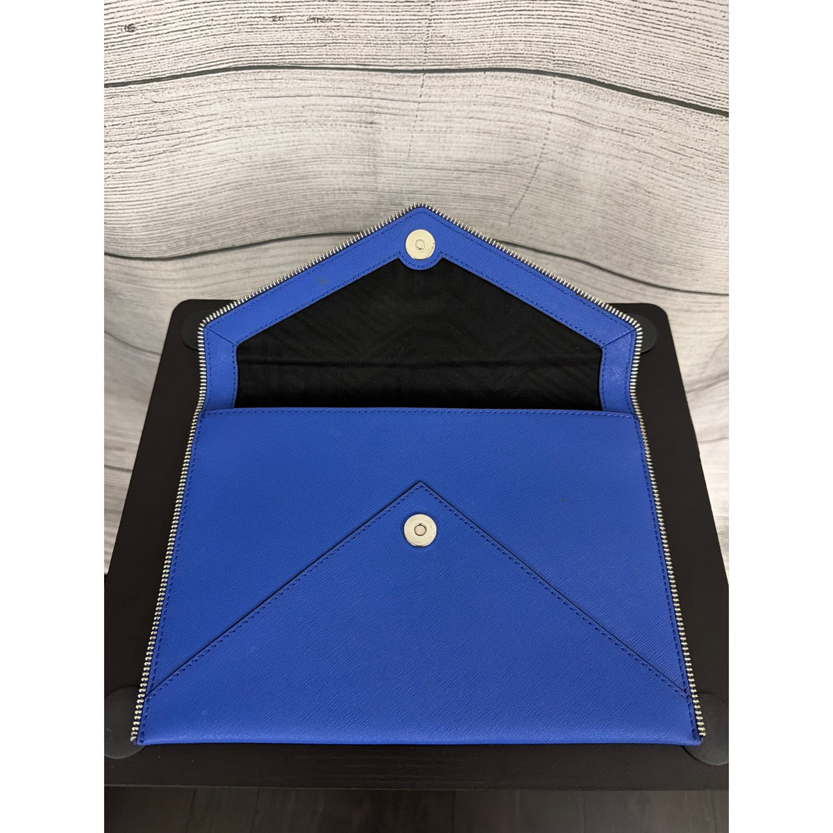 NWOT Rebecca Minkoff Blue Leo Envelope Clutch