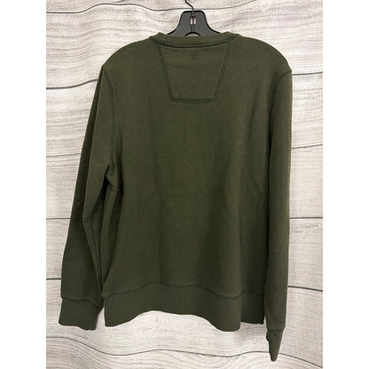 Mens G.H. Bass & Co. Green Crewneck Sweatshirt Size M