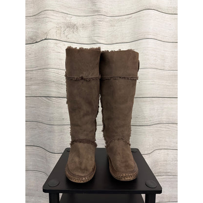 Tory Burch Amelie Tall Shearling Boots