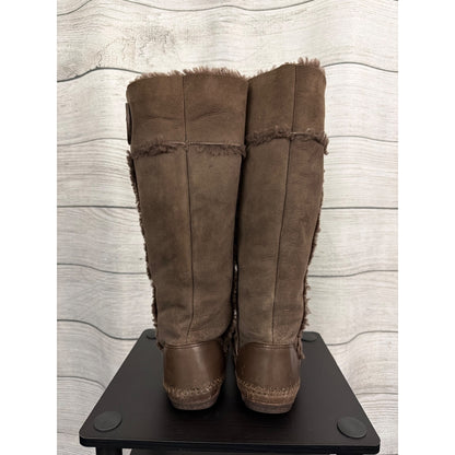 Tory Burch Amelie Tall Shearling Boots