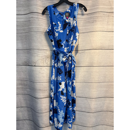 NWT Vince Camuto Blue Floral Sleeveless Romper Size S