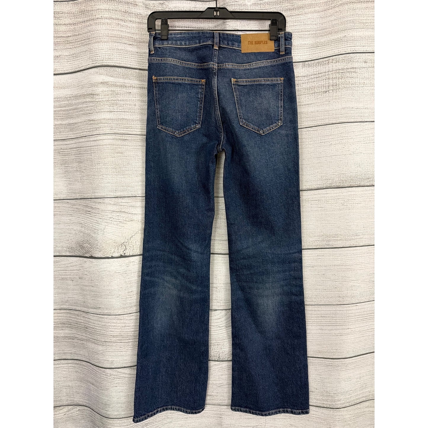NWT The Kooples Dark Blue Flare Jeans Size 38