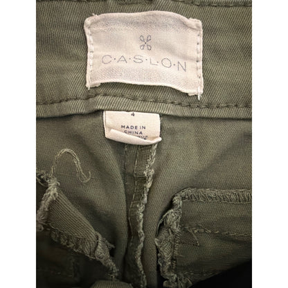 Caslon Olive Green Khaki Pants Size 4