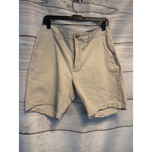 Nautica Mens Striped Seersucker Shorts 33W