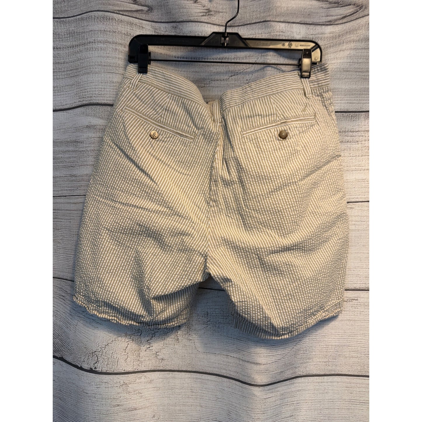 Nautica Mens Striped Seersucker Shorts 33W