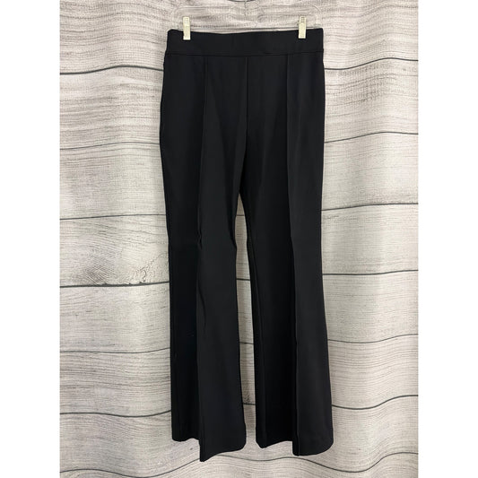 Spanx Black Hi Rise Flare Pants Size MP
