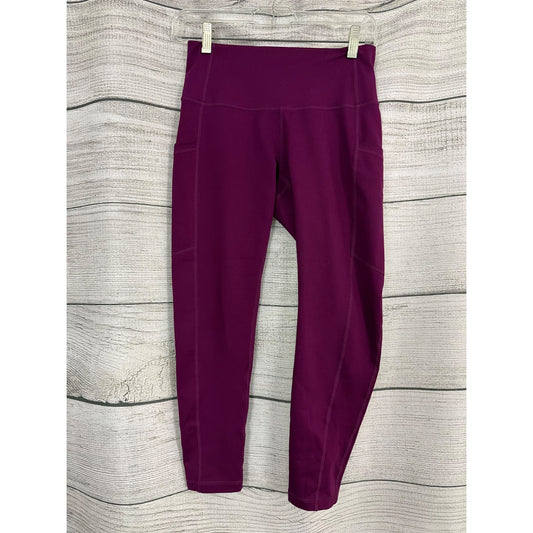 Z By Zella High-Waisted Purple Cropped Leggings S