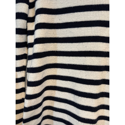 Ann Taylor Loft Salmon Striped Sweater Size S