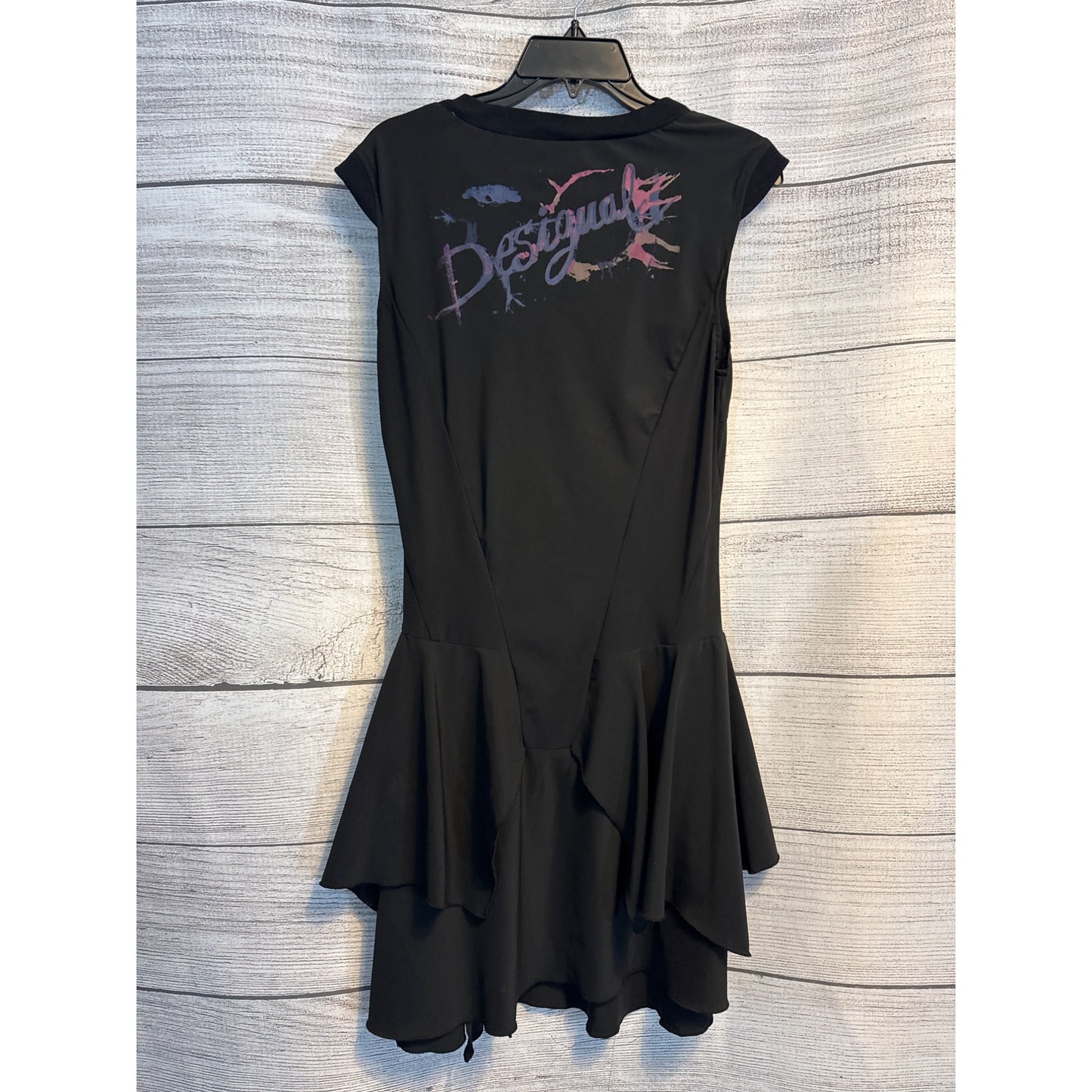 Desigual Drop Waist Artistic Splatter Dress Size 44/12/XL