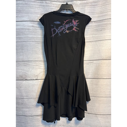 Desigual Drop Waist Artistic Splatter Dress Size 44/12/XL