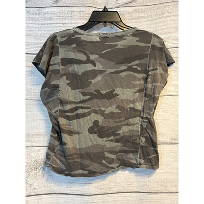 Splendid Camo Fluttered Tshirt