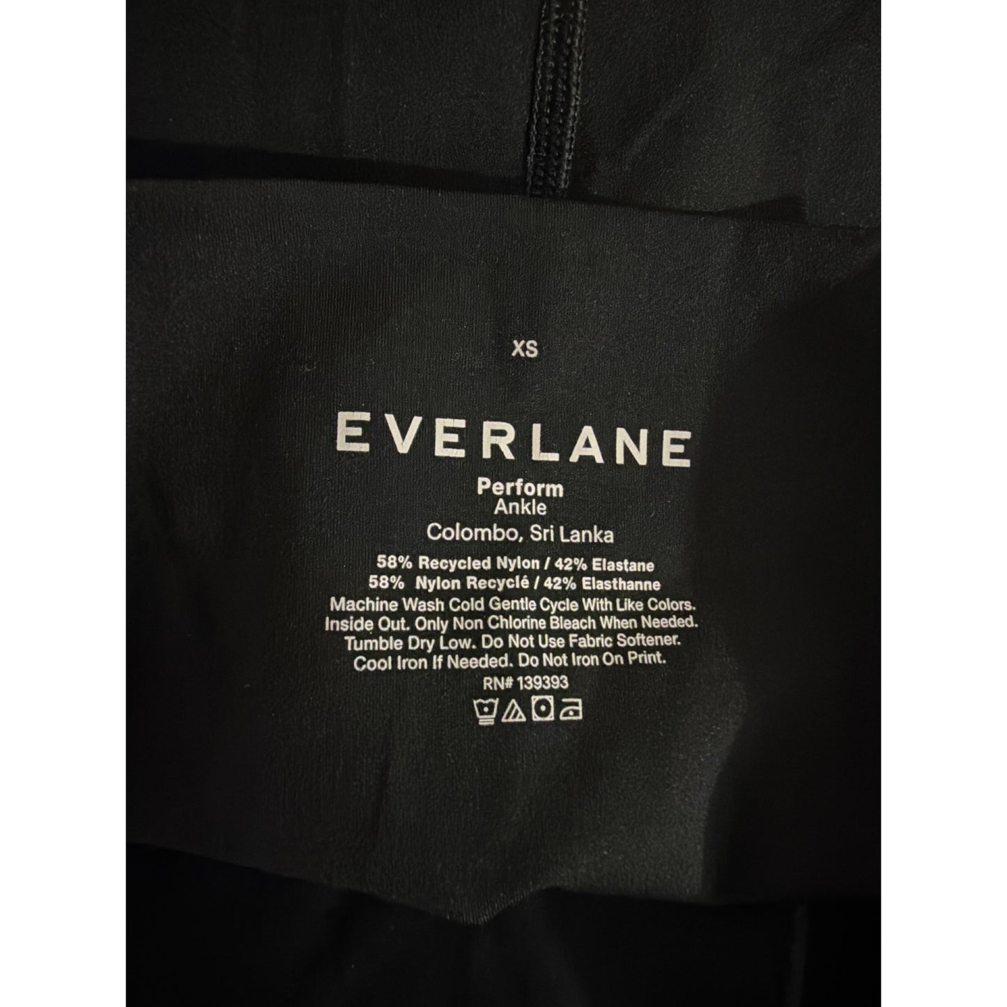 Everlane Perform Ankle Leggings Size XS