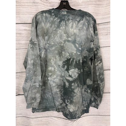 Mens Pittsburgh Tie-Dye Long Sleeve Shirt #43 Size L