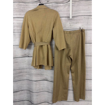 Stizzoli Shimmery Gold Knit Three Piece Set Size 50/XL