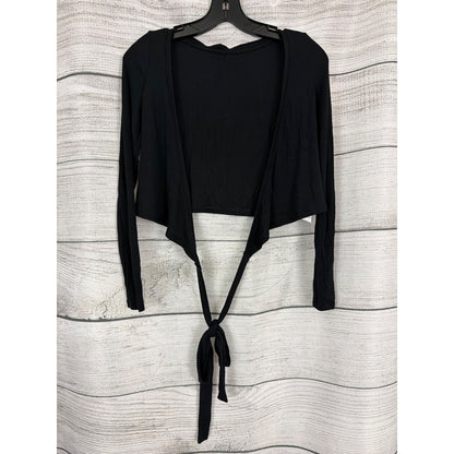 Ingia V-Neck Long Sleeve Cross Ballet Wrap Top Size XXS