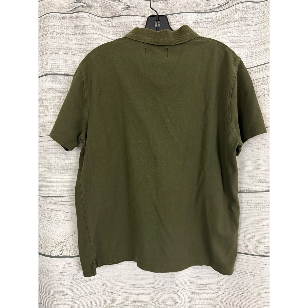 Mens Original Penguin Classic Fit Olive Green Polo Shirt Size L