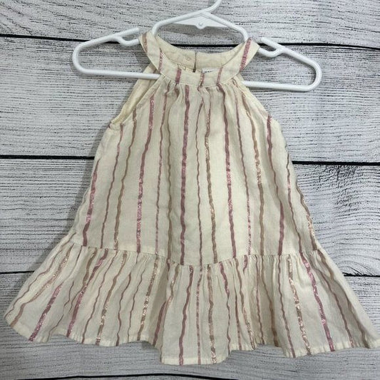 Pink Striped Dress
