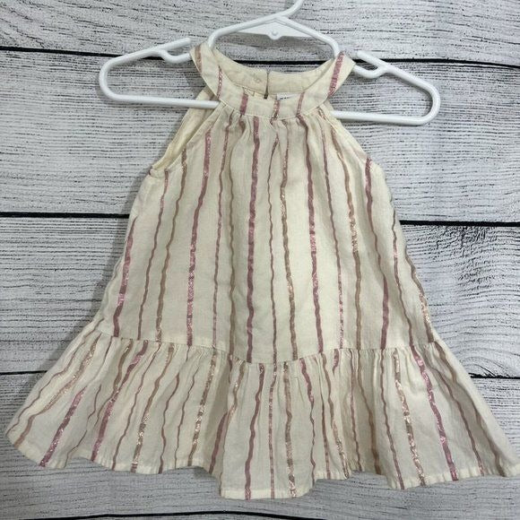 Pink Striped Dress