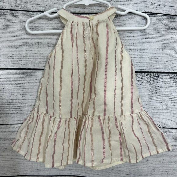 Pink Striped Dress