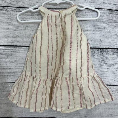 Pink Striped Dress