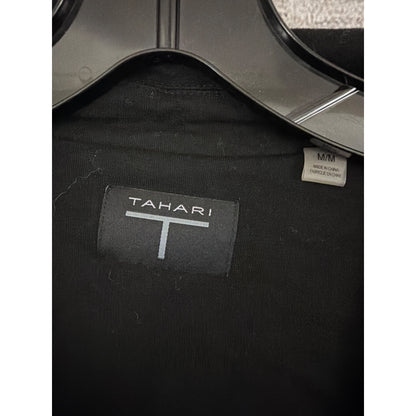 Tahari Soft Unstructured Black Blazer Size M
