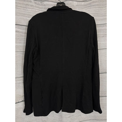 Tahari Soft Unstructured Black Blazer Size M
