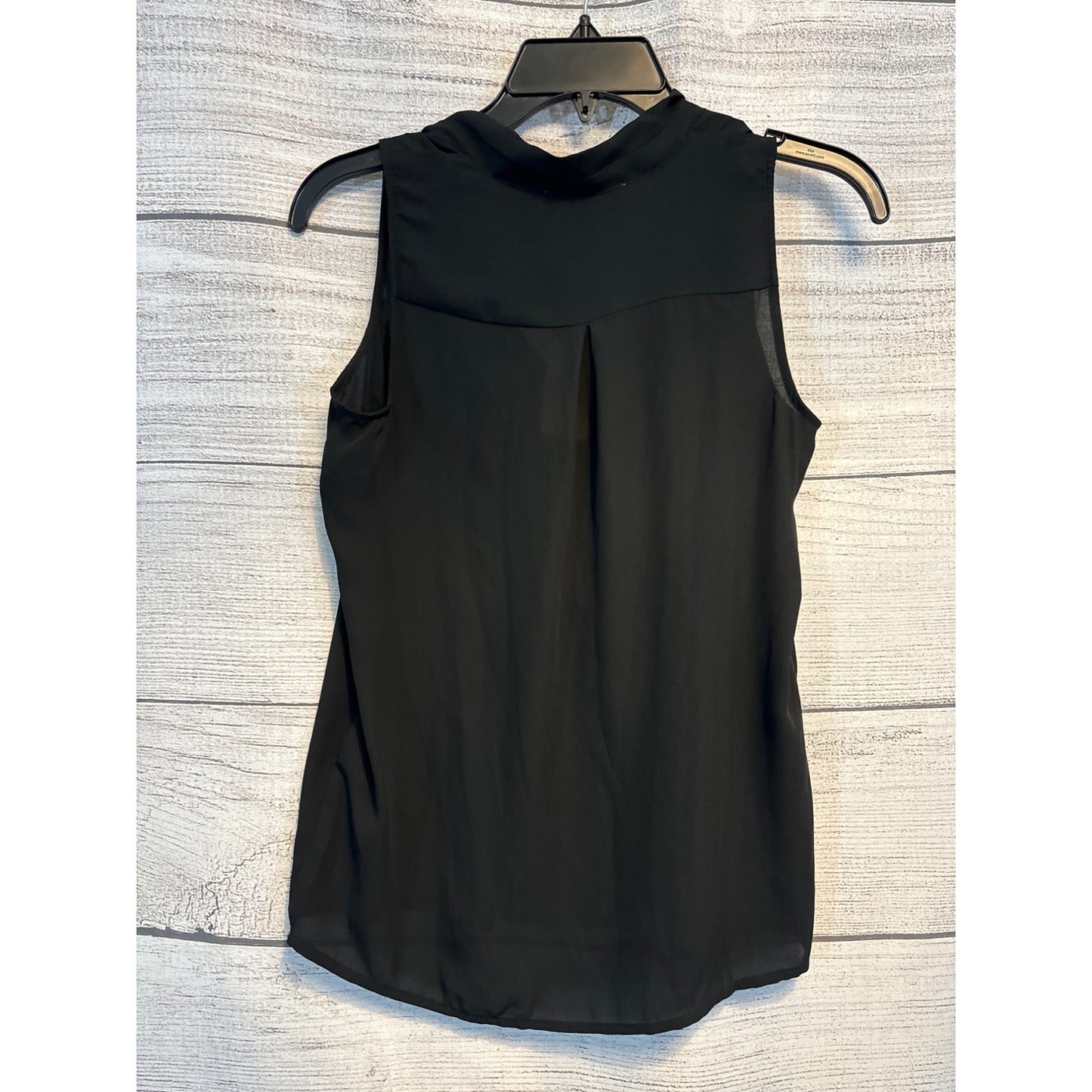 NWT Banana Republic Women's Sleeveless V-Neck Black Blouse P XS