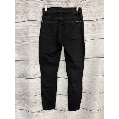 7 For All Mankind High Waist Skinny Jeans Size 27