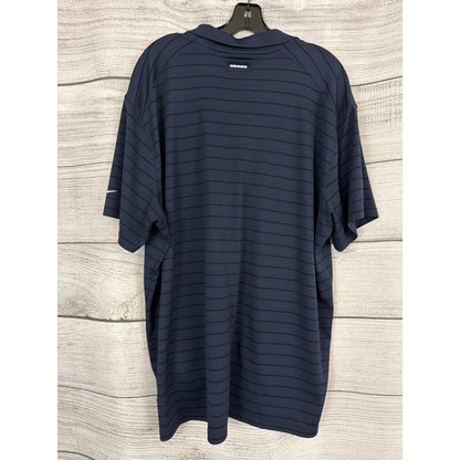 Mens Nike Navy Chicago Bears Sideline Victory Coaches Performance Polo Size XXL