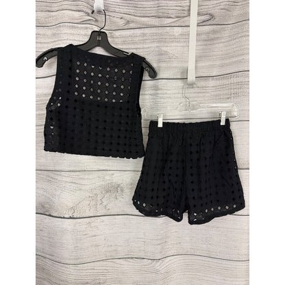 Le Bop Eyelet Desiree Crop Top & Lucia Shorts Set Size XXS
