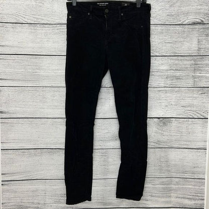 AG Corduroy Black skinny jeans