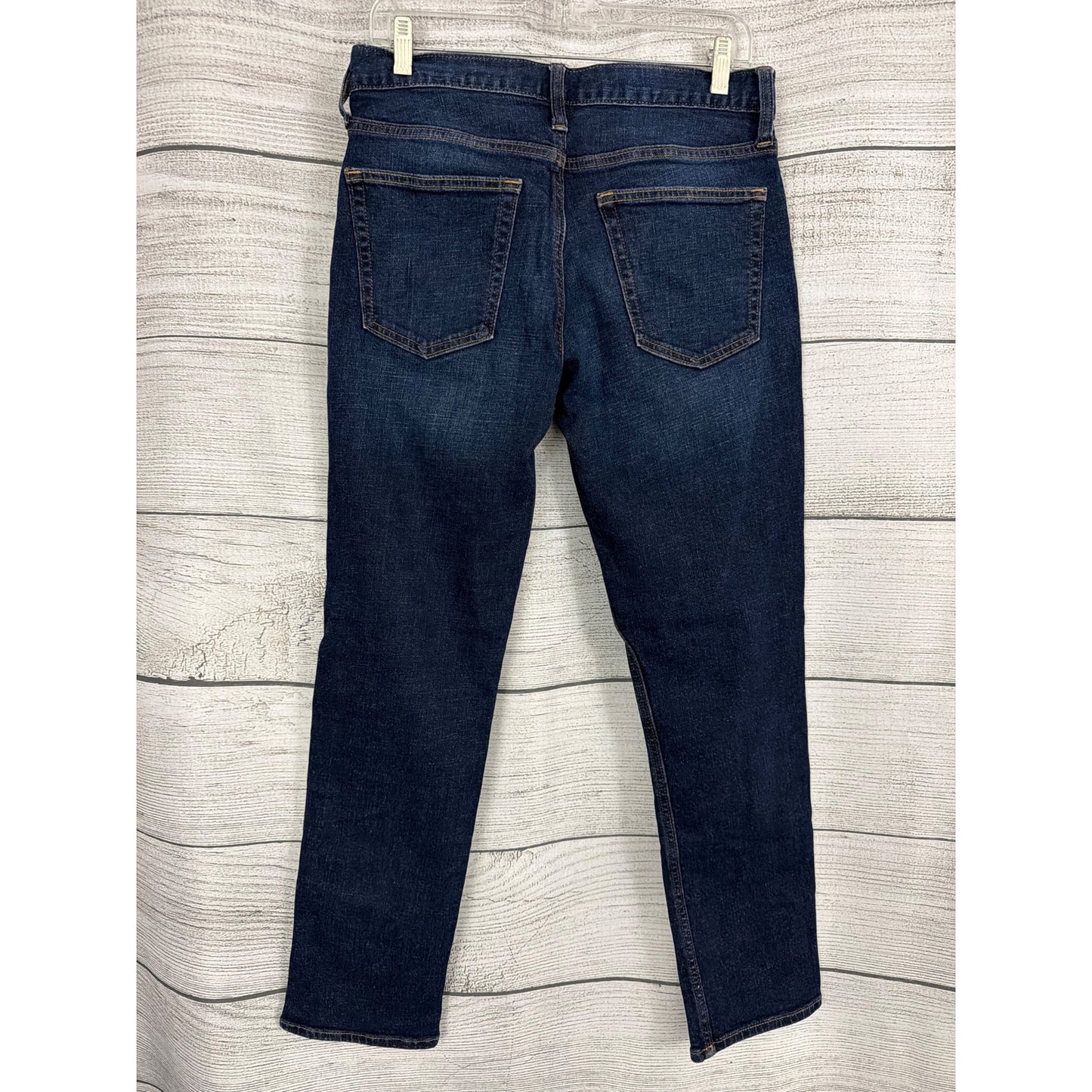 Mens Old Navy Slim Built-In Flex Dark Wash Jeans W30 L30