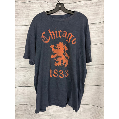 Mens Orchard Street Apparel Chicago 1833 Graphic T-Shirt Size XXL