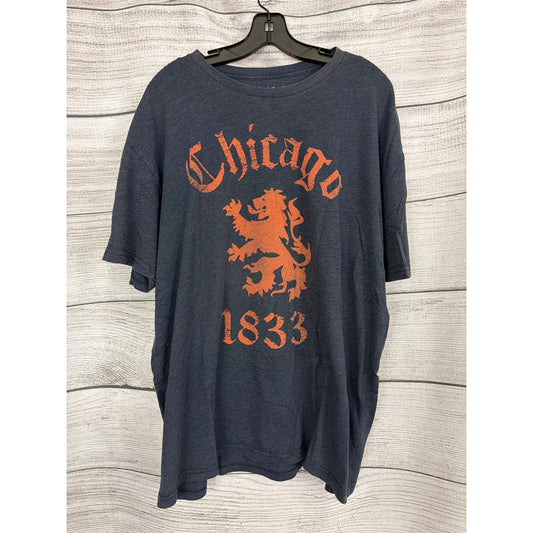 Mens Orchard Street Apparel Chicago 1833 Graphic T-Shirt Size XXL