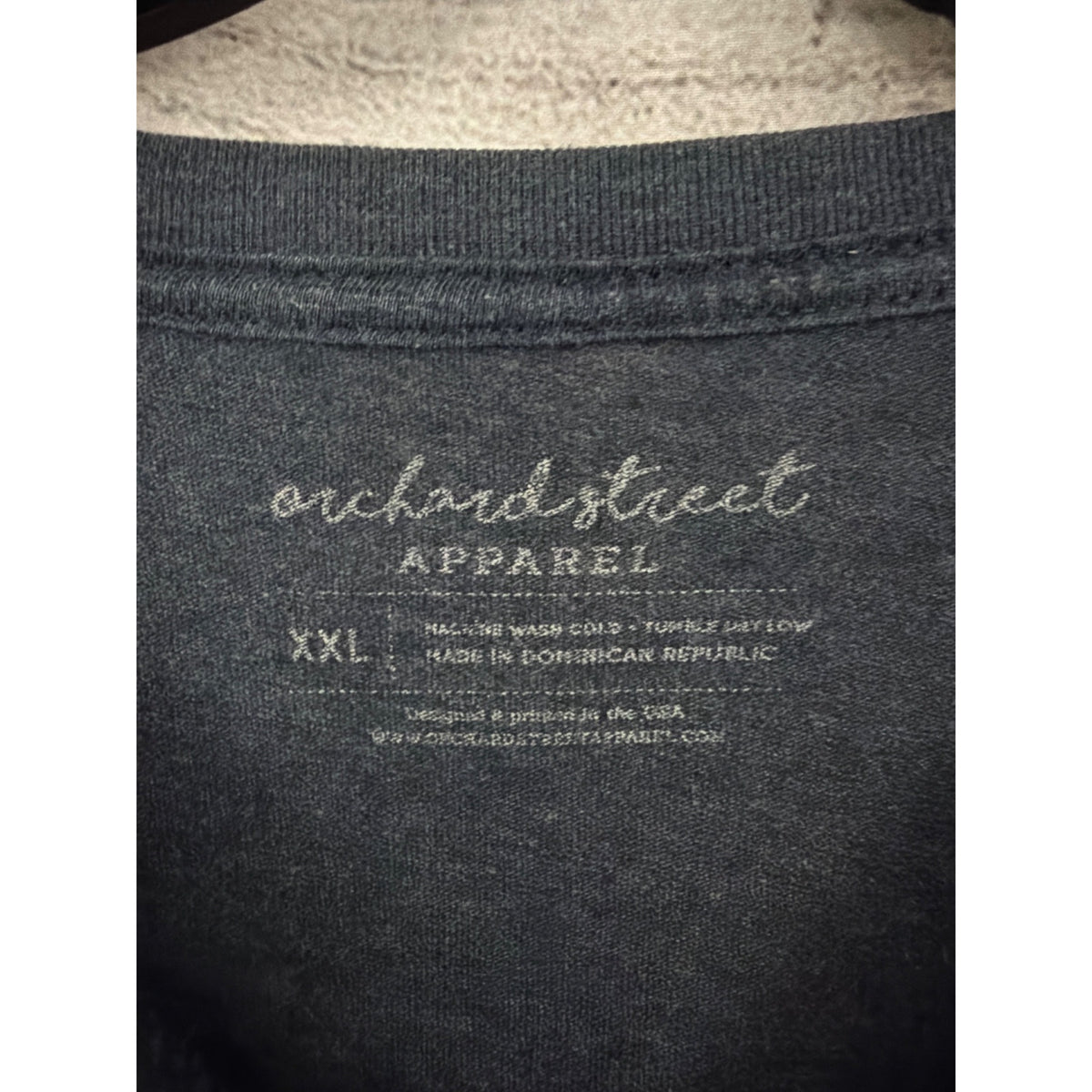Mens Orchard Street Apparel Chicago 1833 Graphic T-Shirt Size XXL