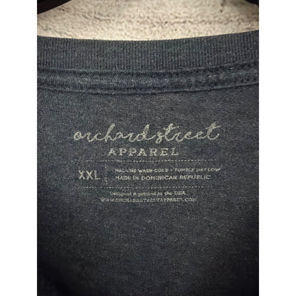 Mens Orchard Street Apparel Chicago 1833 Graphic T-Shirt Size XXL